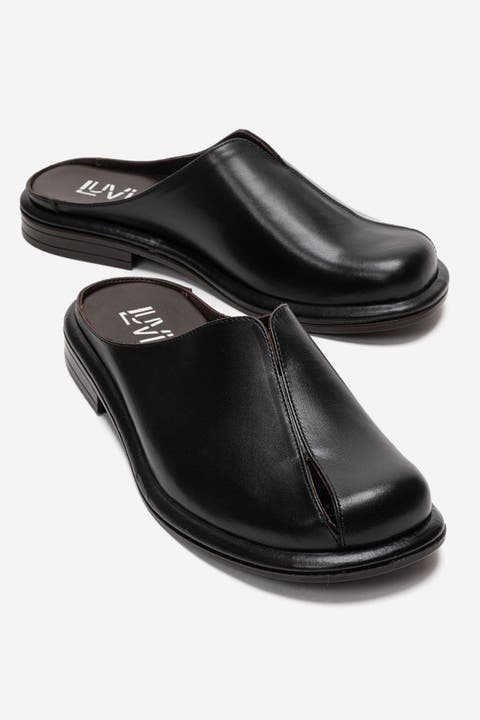 Tansy Leather Mule