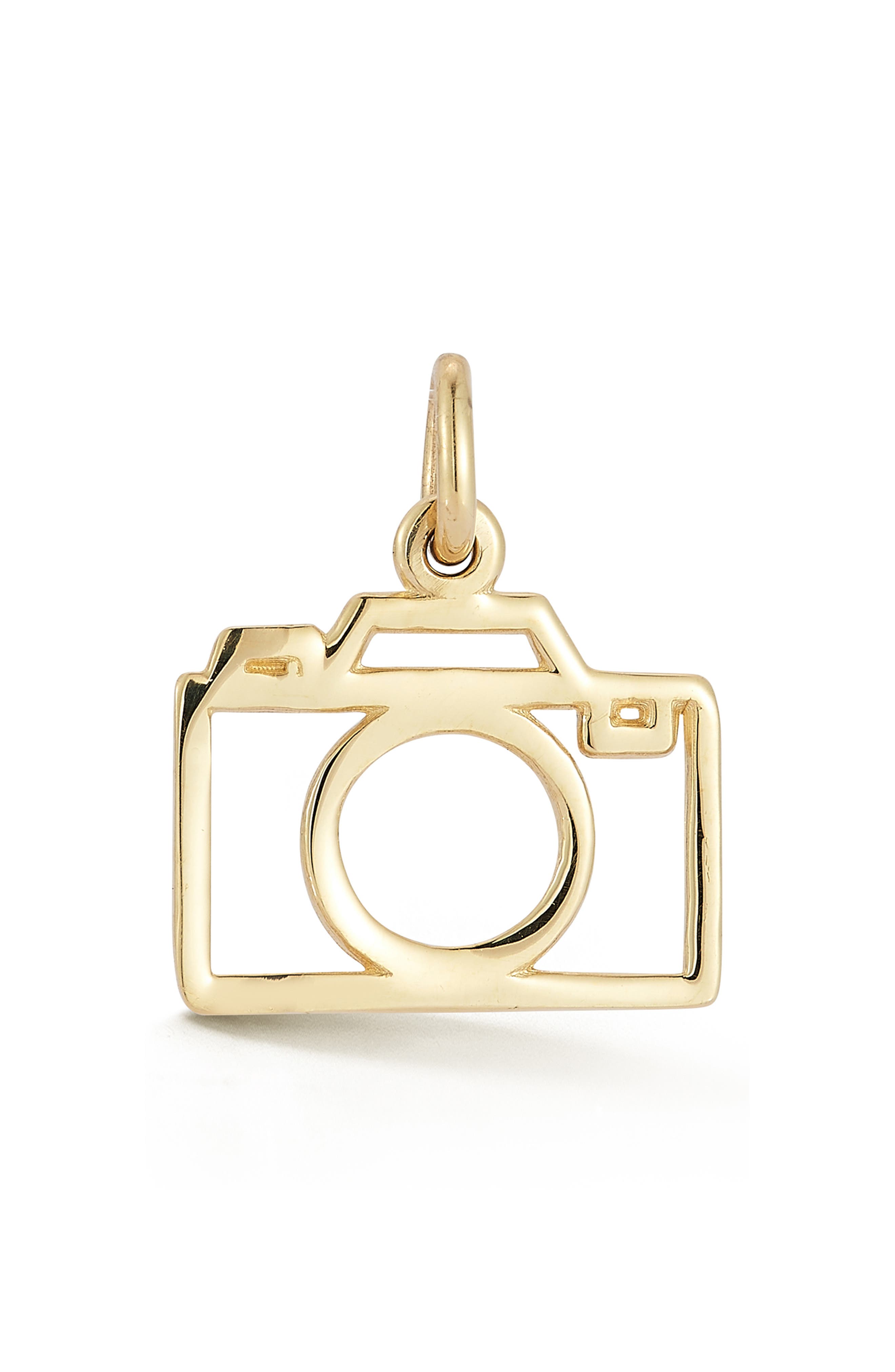 Ember Fine Jewelry 14K Gold Camera Charm Pendant