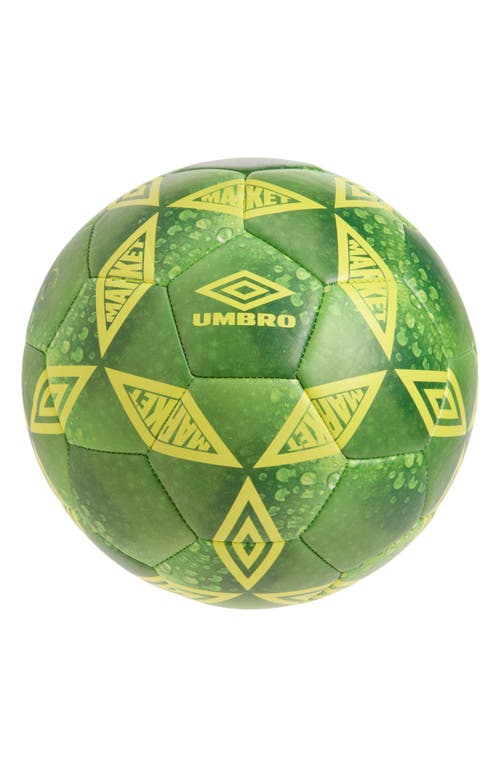 Umbro x Market Soccer Ball in Green 
