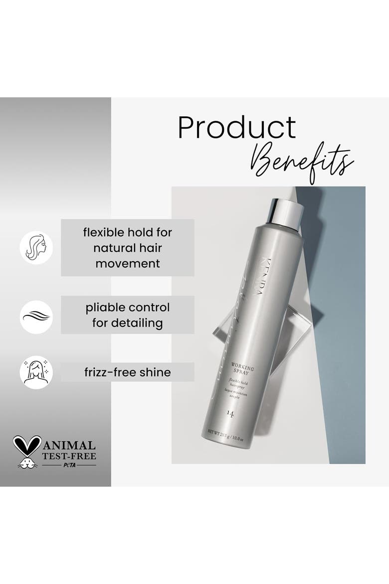 PLATINUM WORKING SPRAY 5, Alternate, color, SILVER