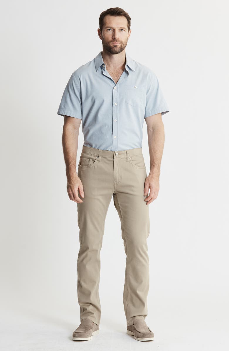 JACHS Bridgehampton Straight Leg Jeans, Alternate, color, Khaki