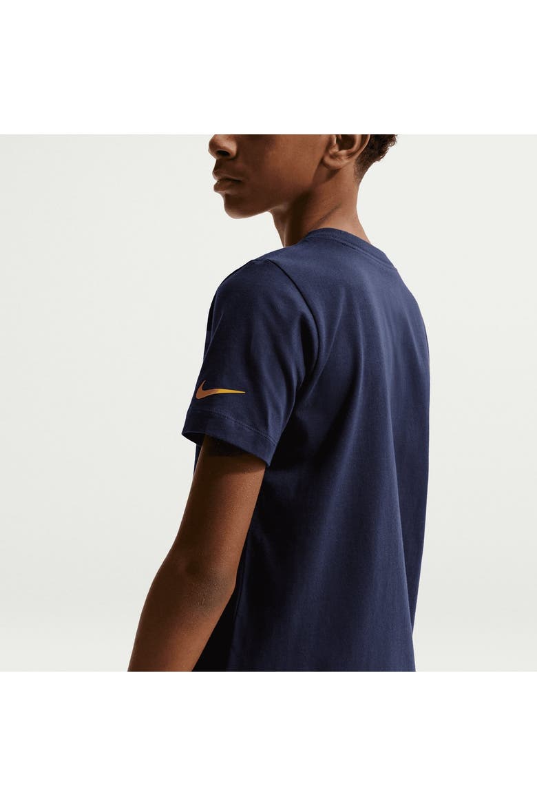 Youth Nike Navy Barcelona Barca T-Shirt, Alternate, color, Navy