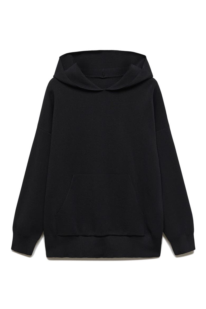 Oversize Hoodie, Alternate, color, BLACK
