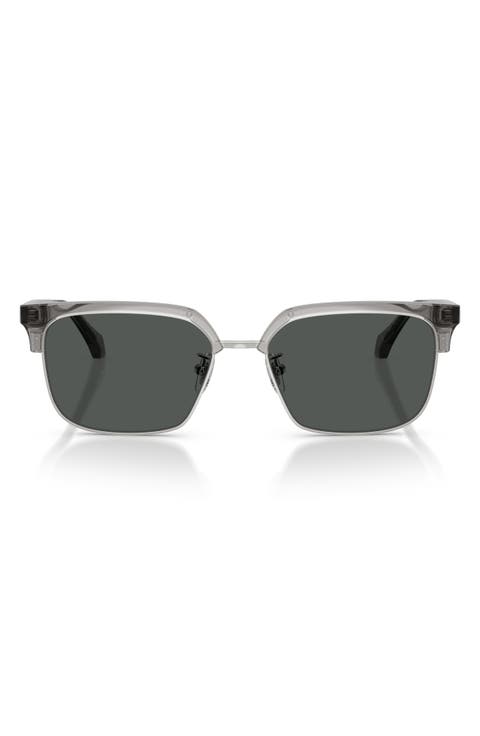56mm Square Sunglasses