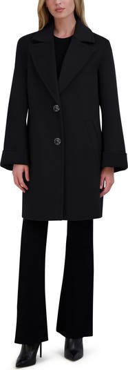 Tahari Sandra Oversize Wool Blend Coat | Nordstromrack