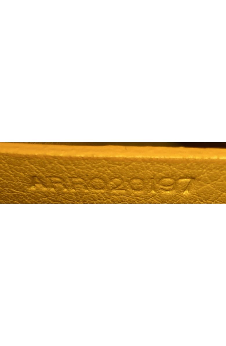 Pre-Owned Goyard Saigon Top Handle Bag Coated Canvas with Leather Mini, Alternate, color, Yellow