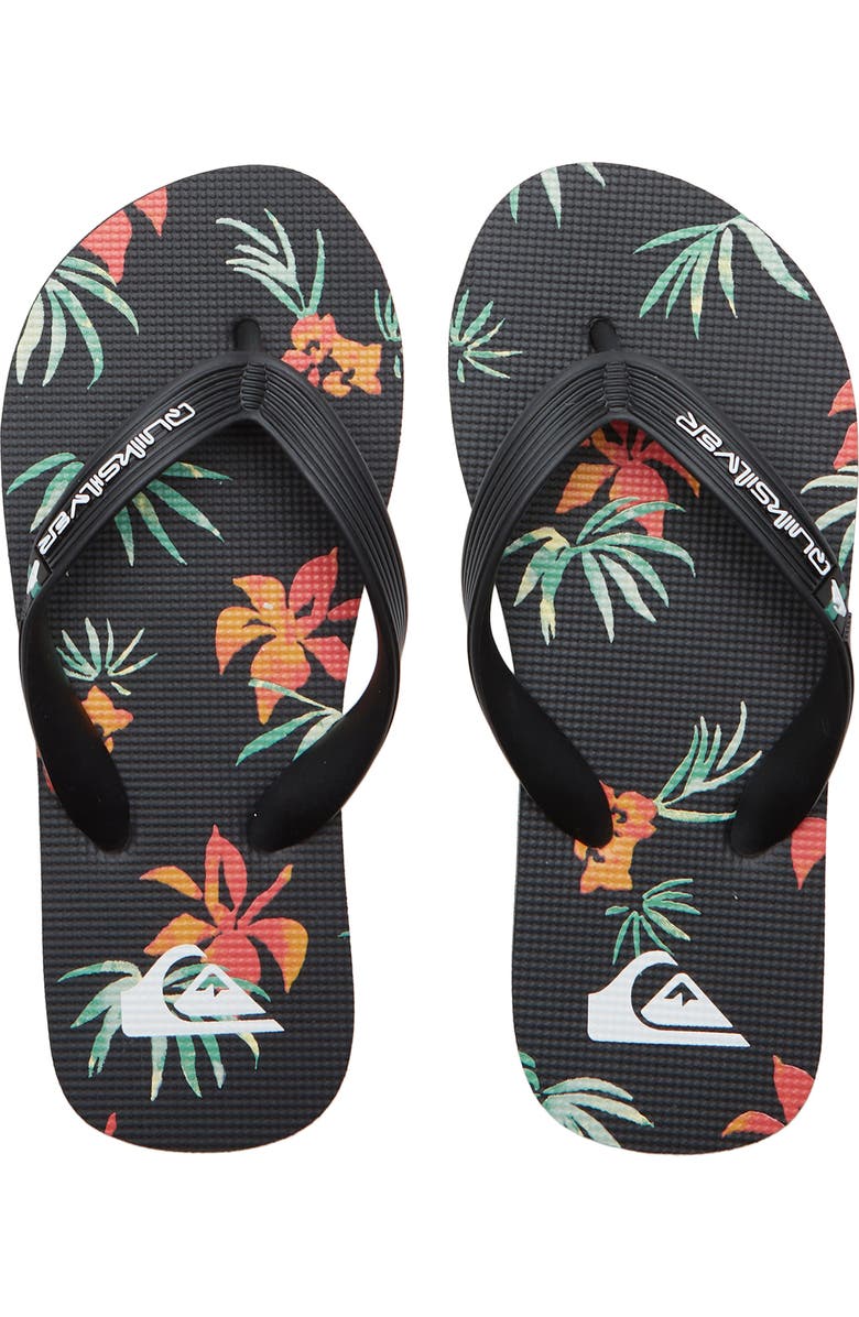 Quiksilver Molokai Art II Flip Flop, Alternate, color,