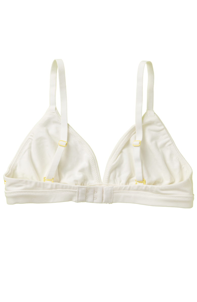 Yellowberry Joey Cotton Bra, Alternate, color, White Cloud