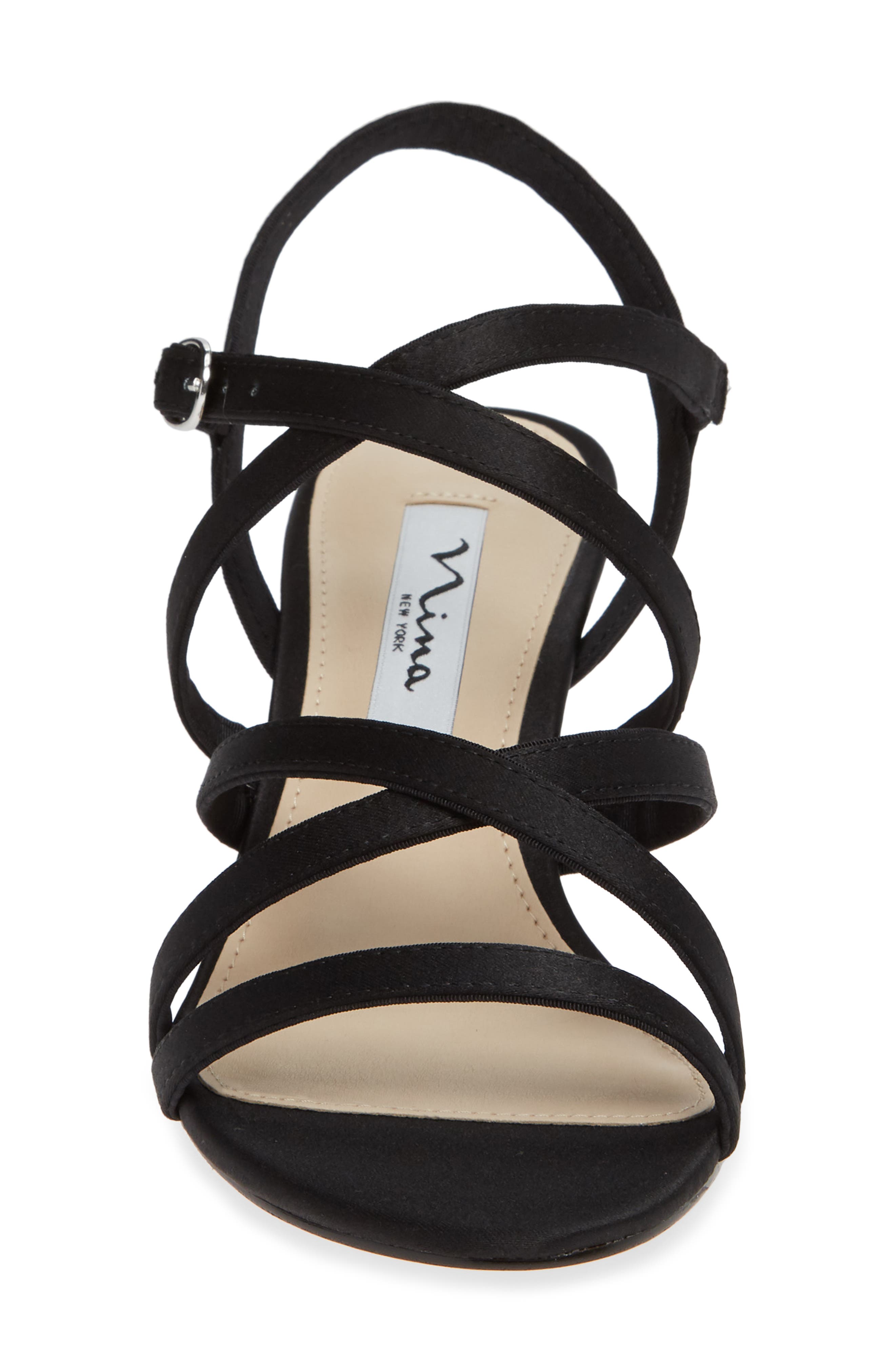 Nina Genaya Strappy Evening Sandal, Alternate, color, 