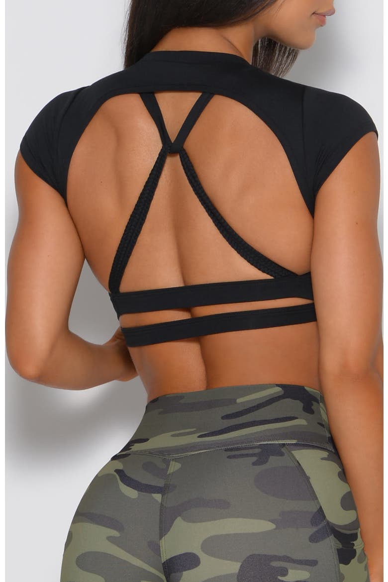 Muscle Back Tee, Alternate, color, Black