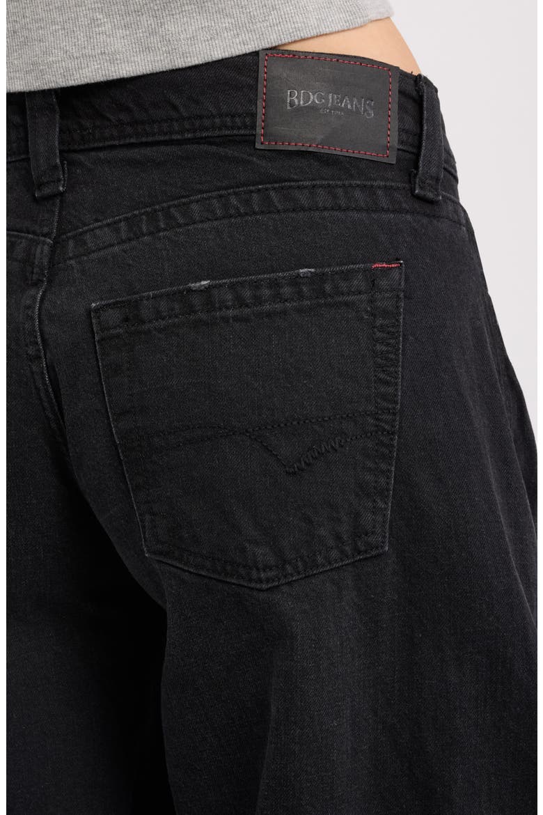 Kayla Low Rise Cocoon Jeans, Alternate, color, BLACK