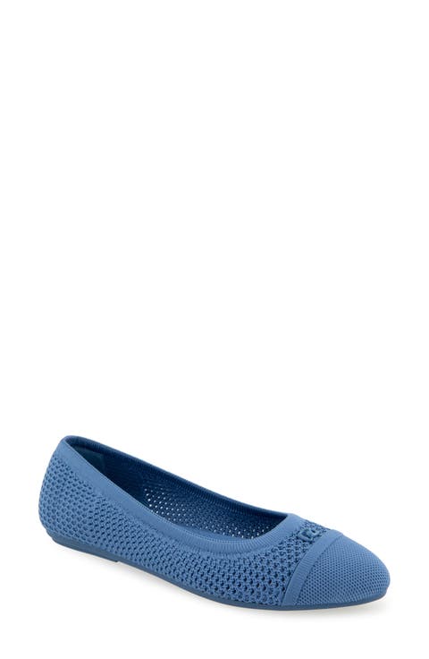 Annelie Open Knit Flat (Women)