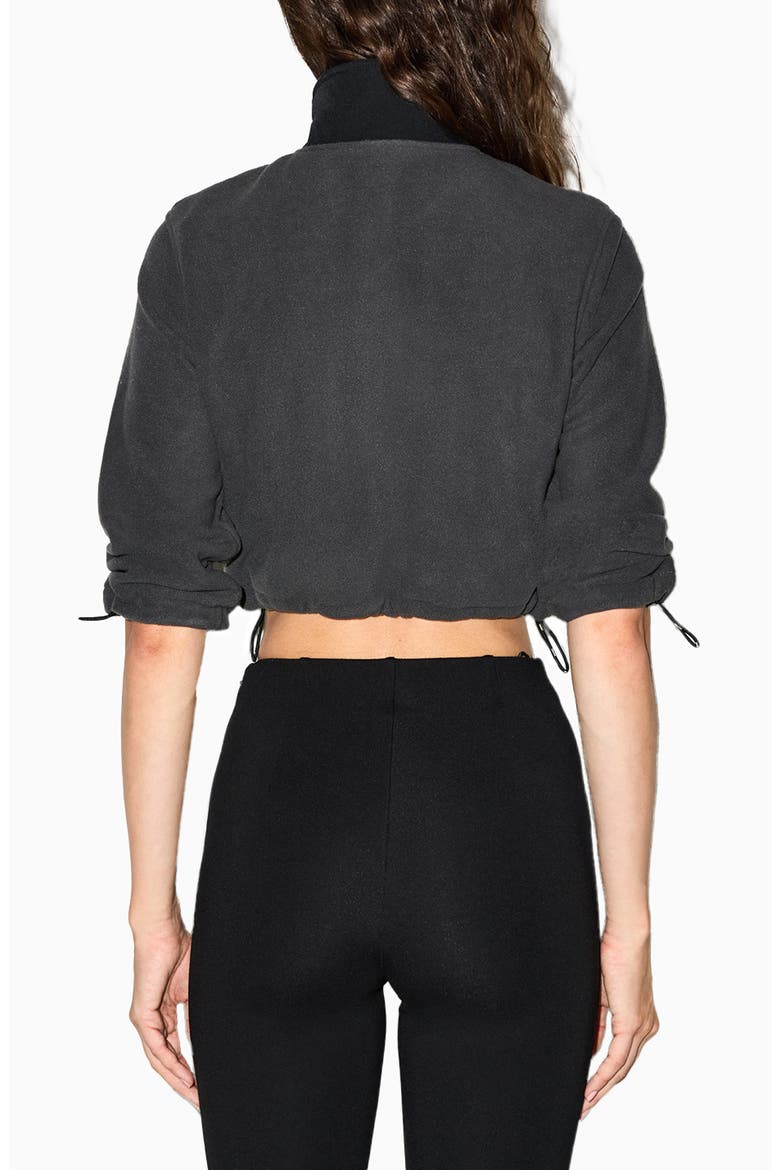 Shrunken Zip Jacket, Alternate, color, ASH