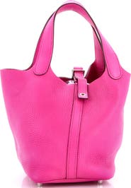Pre-Owned Hermes Picotin Lock Bag Clemence PM
