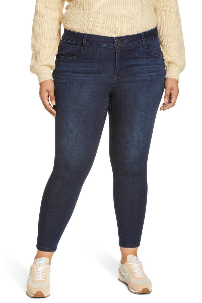 'Ab'Solution Luxe Touch High Waist Skinny Jeans (Nordstrom Exclusive), Main, color, IN-INDIGO
