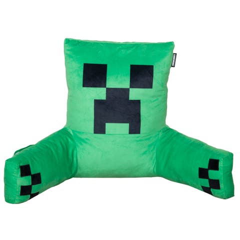 Relax Pillow Creeper Character Cushion With Armrests & Phone Pocket