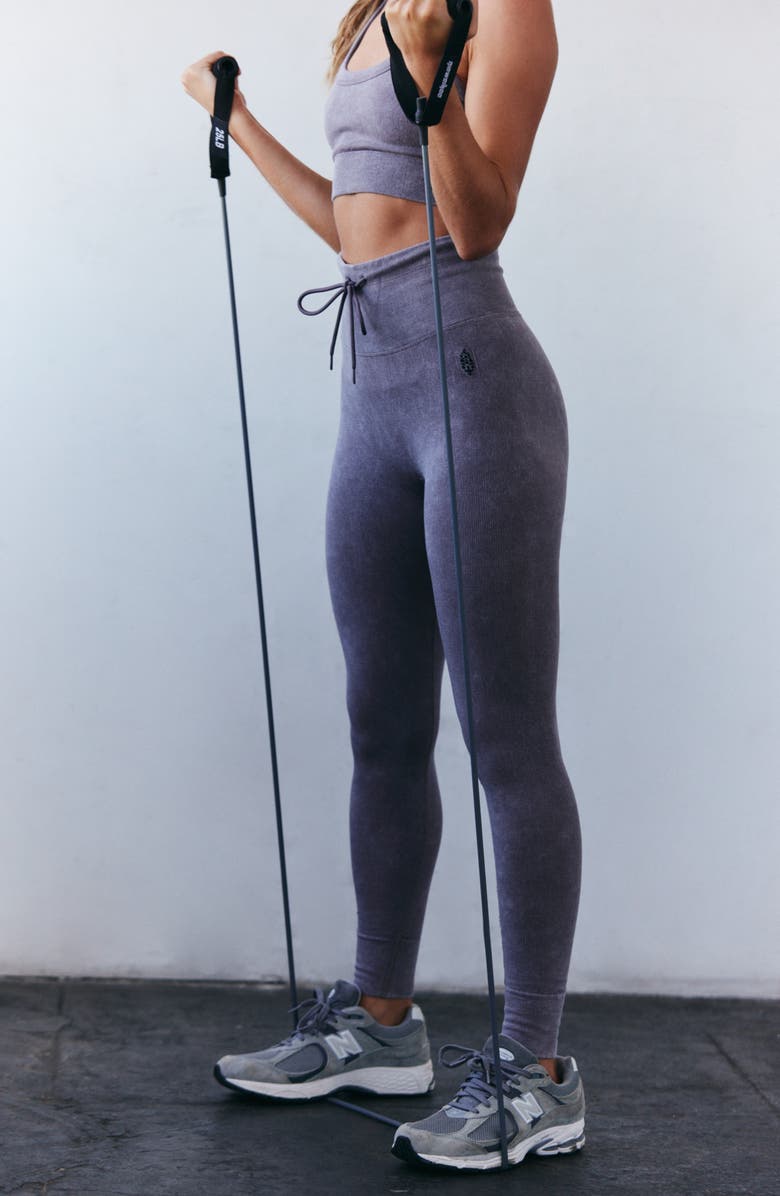 Free People FP Movement Go To Leggings, Alternate, color, Washed Driftwood