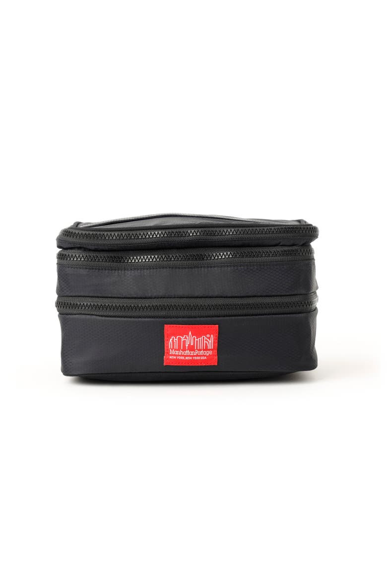 Glam Cosmetic Case, Main, color, Black