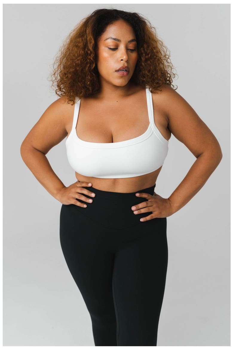 Cloud II Square Bra, Main, color, Snow