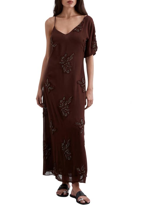 Asy Flower Dress