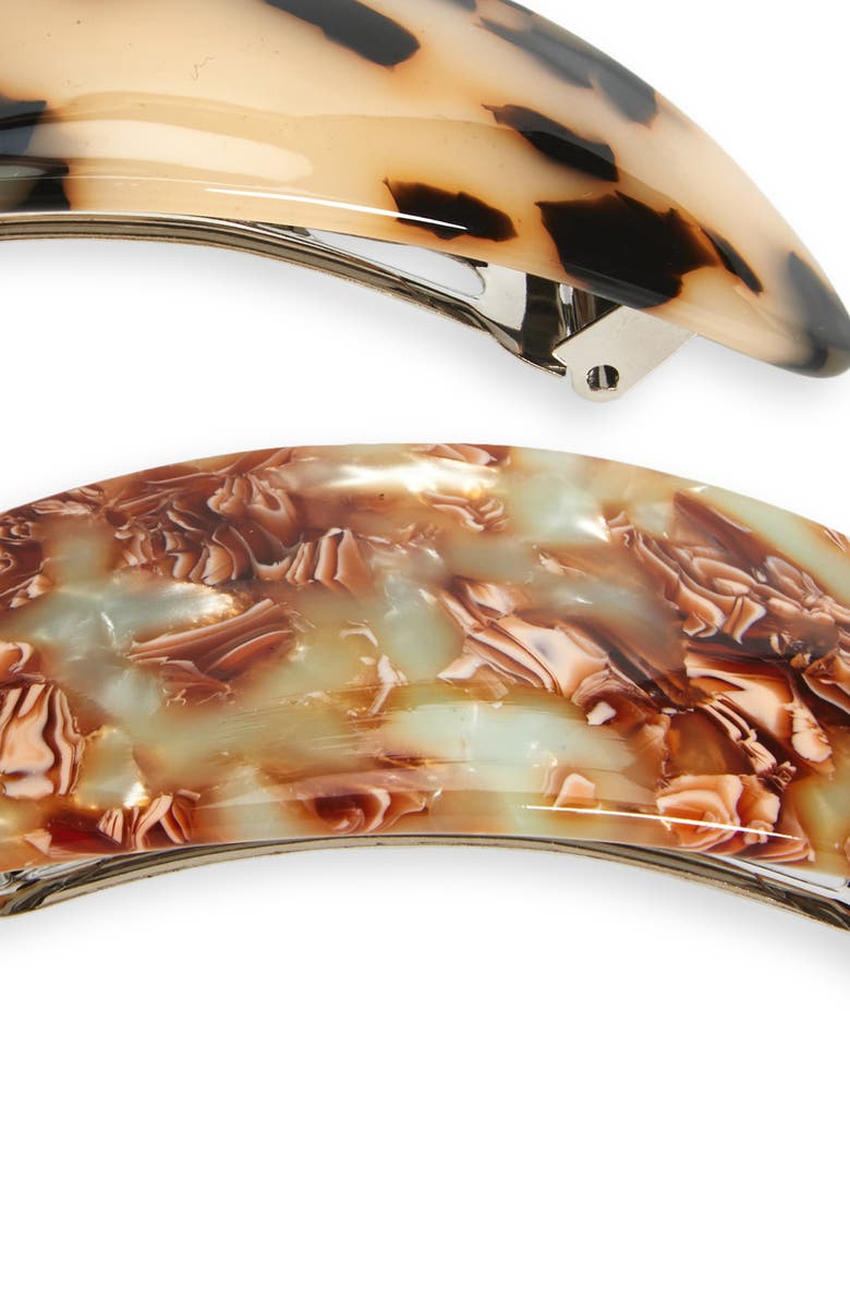 Tasha Assorted 2-Pack Barrettes, Alternate, color,