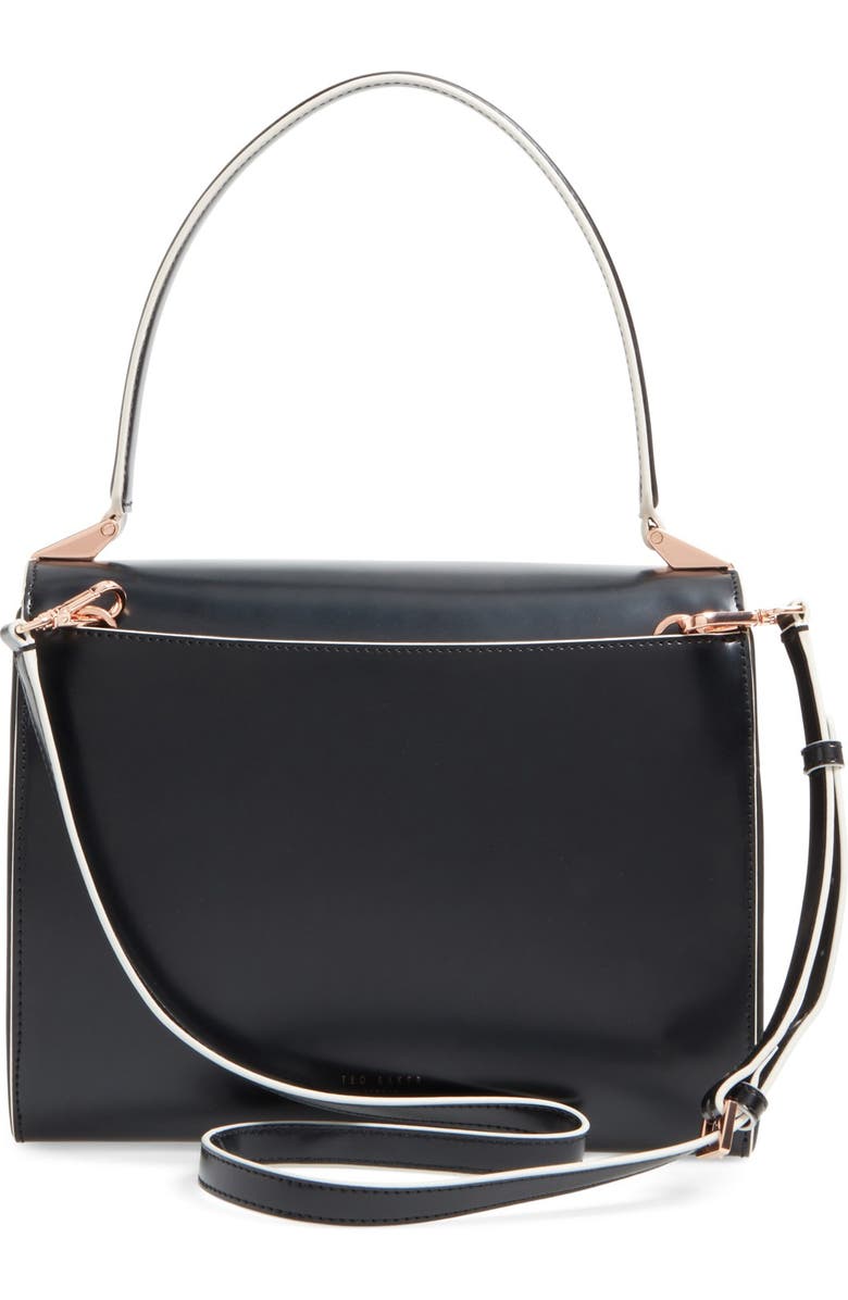 Ted Baker London Leather Shoulder Bag, Alternate, color,