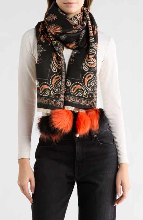 La Fiorentina Floral Wrap Scarf