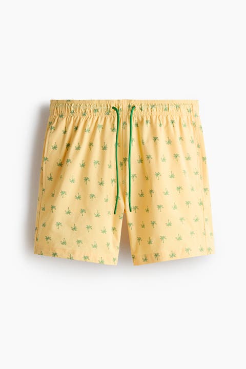 Seersucker Swim Shorts