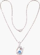 Modenaire Abstract Sprout Pendant Necklace