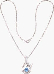 Modenaire Abstract Sprout Pendant Necklace