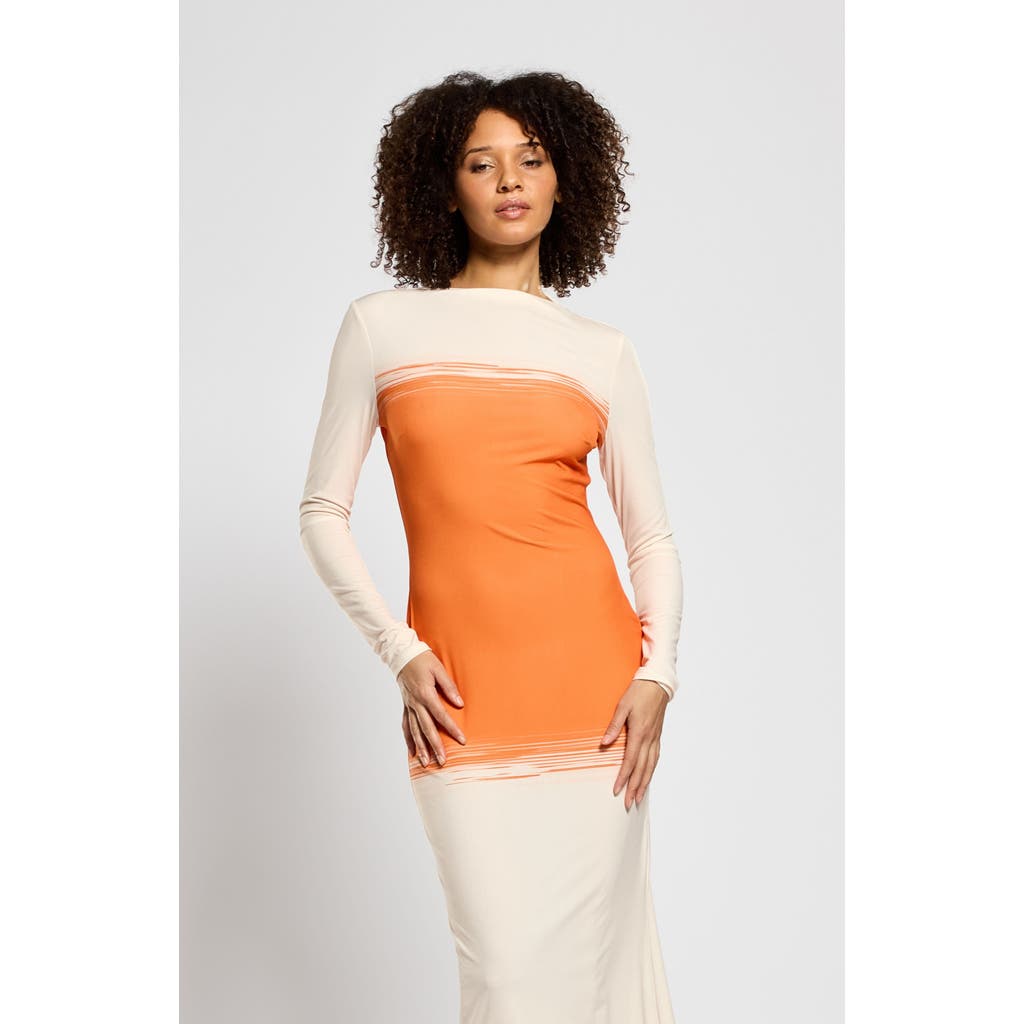 Daska Mia Dress In Orange