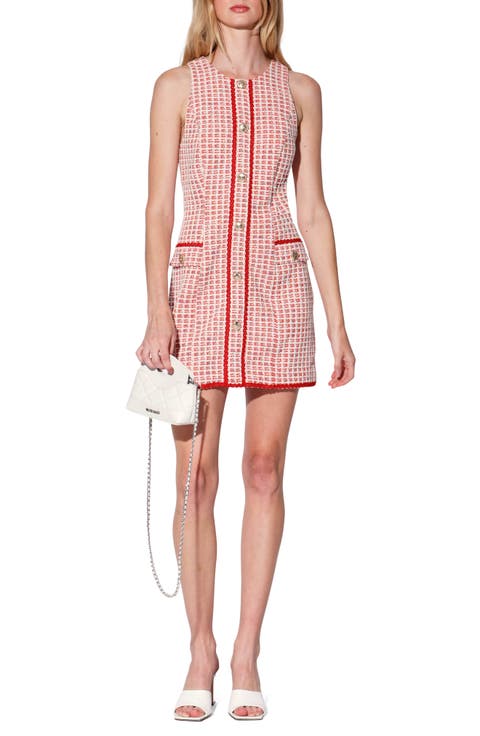 Alexia Tweed Minidress