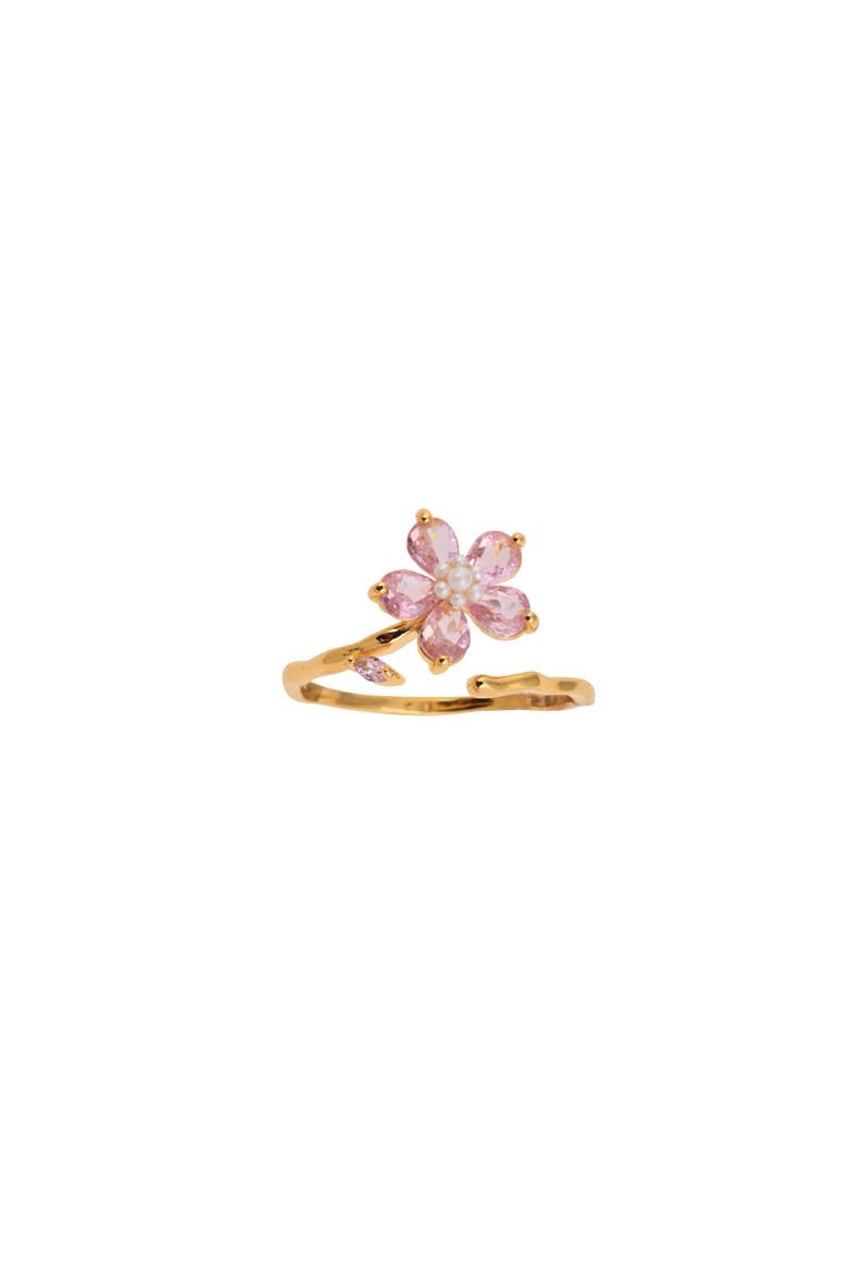 Mia I Ring, Main, color, Silver Gold Plated