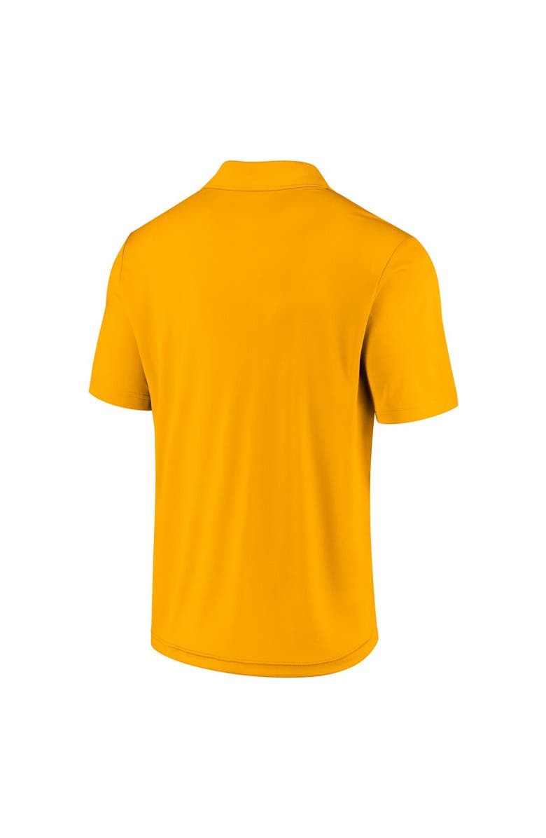FANATICS Men's Fanatics Gold Pittsburgh Steelers Push Back Polo, Alternate, color, Gold