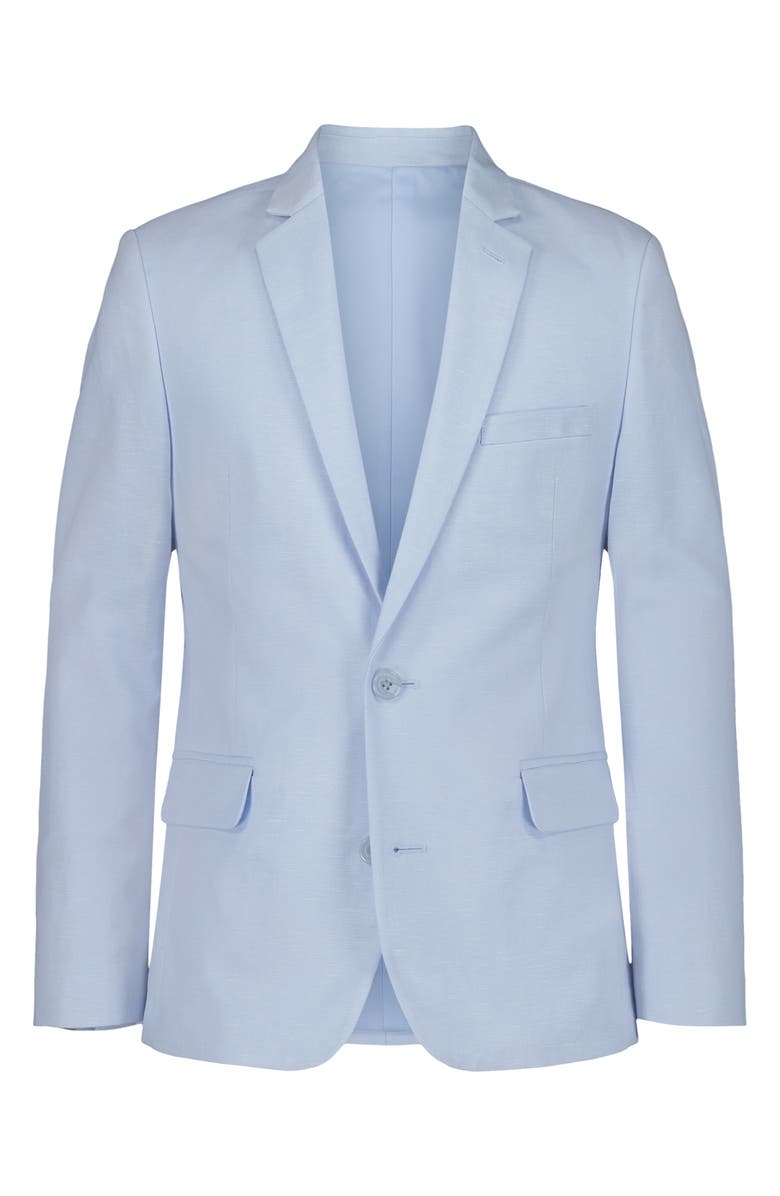 Calvin Klein Kids' Triblend Sport Coat, Main, color, Ice Bay