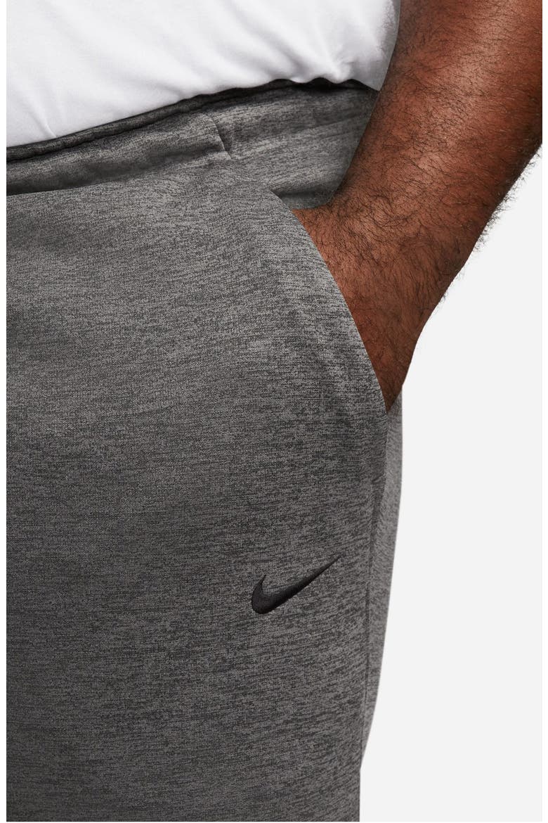 Therma-FIT Tapered Training Pants, Alternate, color, HEATHER/ DARK GREY/ BLACK