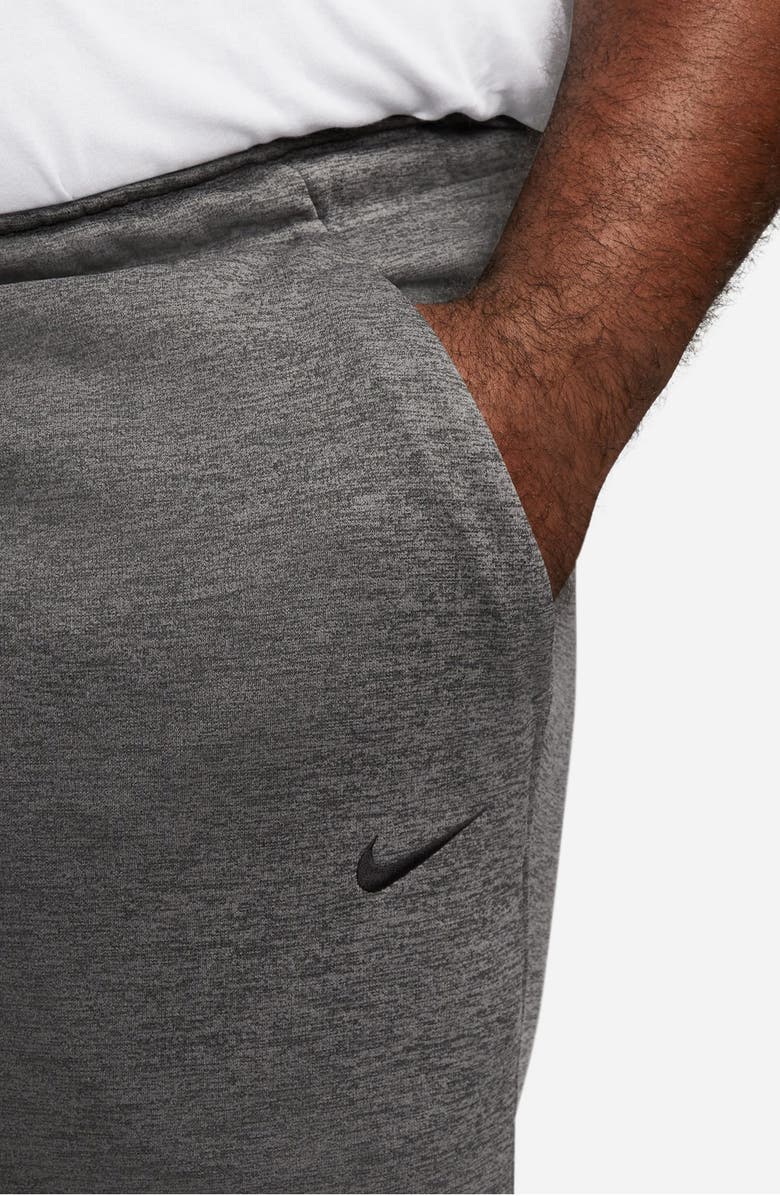 Nike Therma-FIT Tapered Training Pants, Alternate, color, Heather/ Dark Grey/ Black