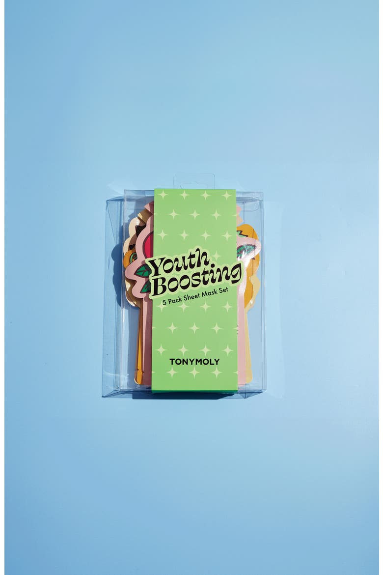 Youth Boosting Set of 5 Sheet Mask Set, Alternate, color, NO COLOR