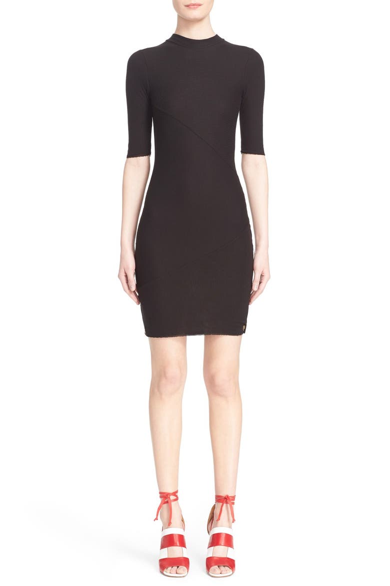 'Molly' Sheath Dress, Main, color, BLACK