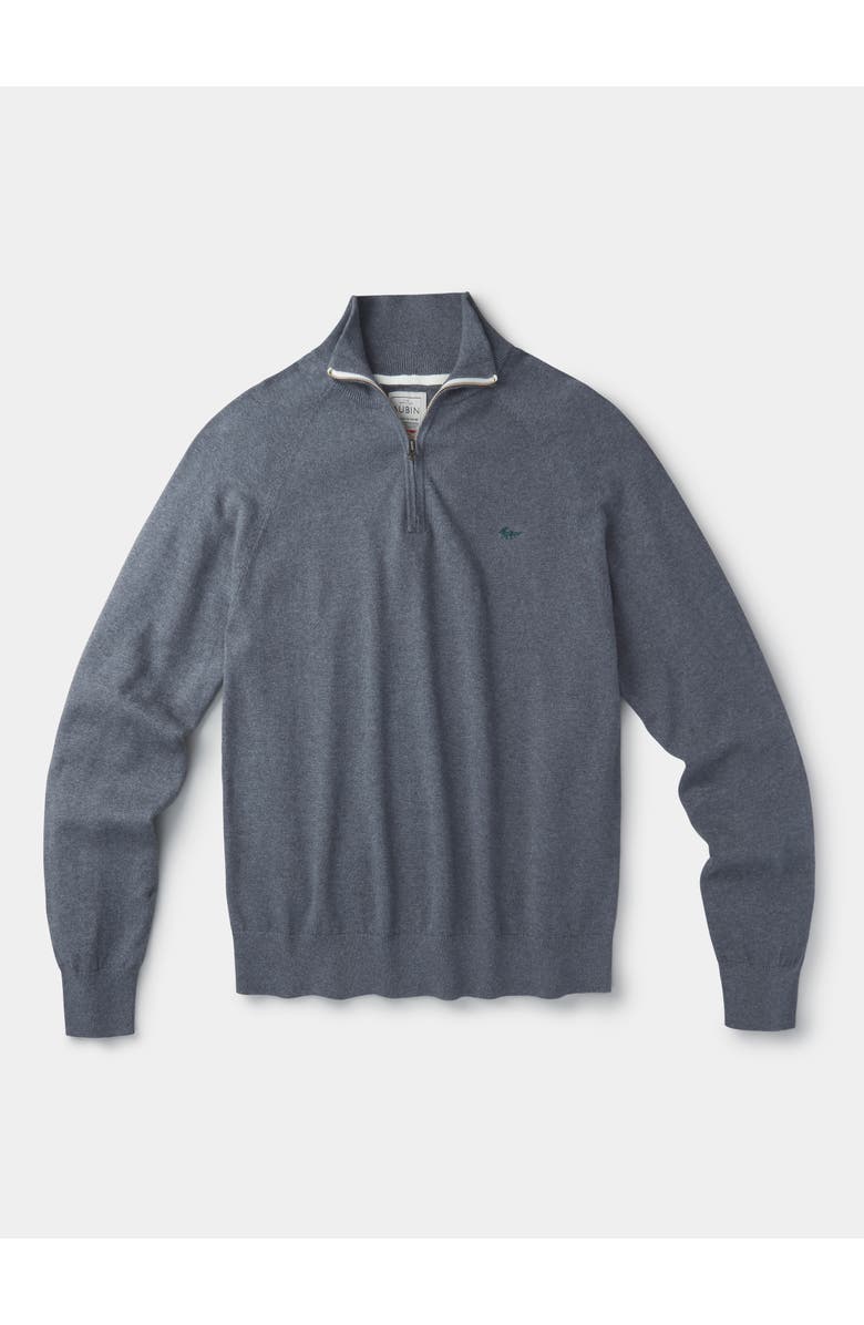 Aubin Bonby Zip Neck Sweater, Alternate, color, Charcoal