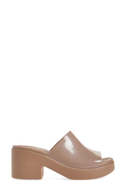 CROCS CROCS BROOKLYN PLATFORM SLIDE SANDAL