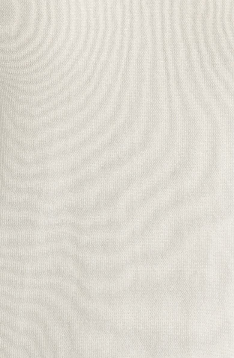 Anne Klein Embellished Mock Neck Sweater, Alternate, color, White Dove