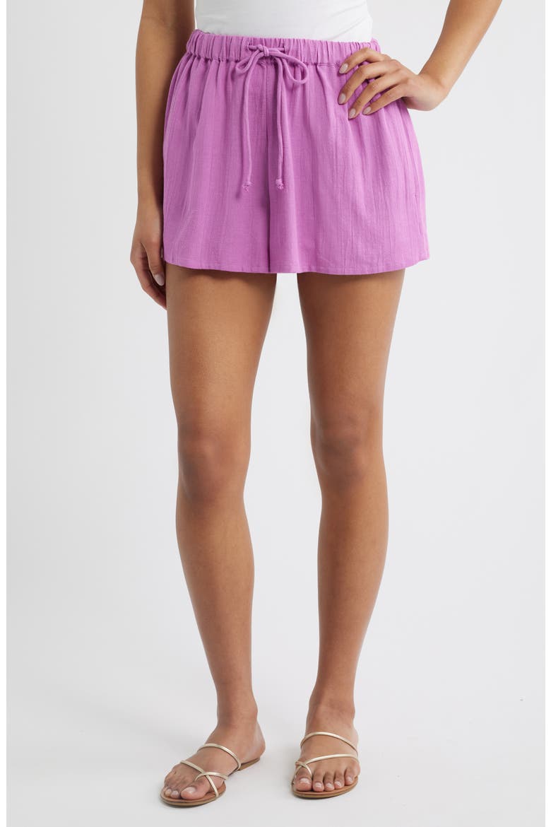 Premium Surf Holiday Shorts, Main, color, PURPLE PINK