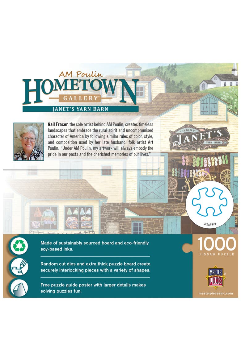 Janet's Wool Goods 1000 Piece Puzzle, Alternate, color, Multicolor