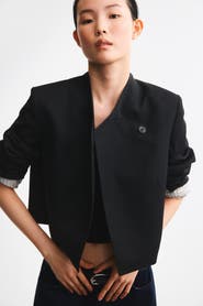 H&M Oversized Single-Breasted Jacket