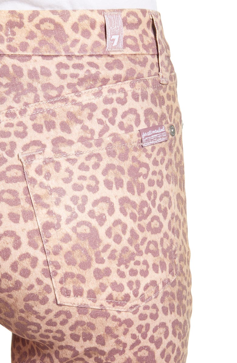 7 For All Mankind <sup>®</sup> The High Waist Ankle Skinny Jeans, Alternate, color,