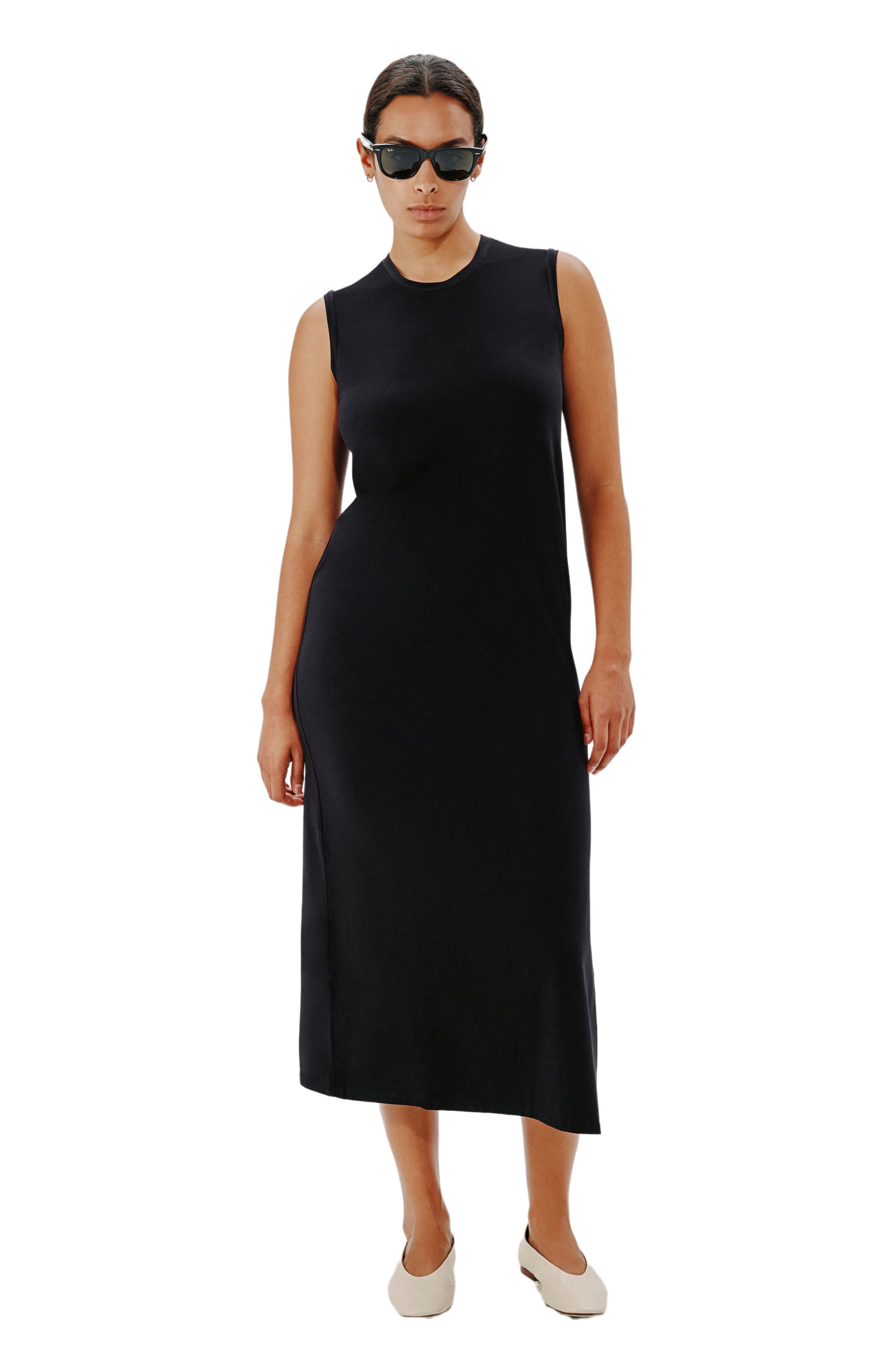 SLEEVELESS TEE DRESS