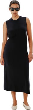 Another Tomorrow SLEEVELESS TEE DRESS