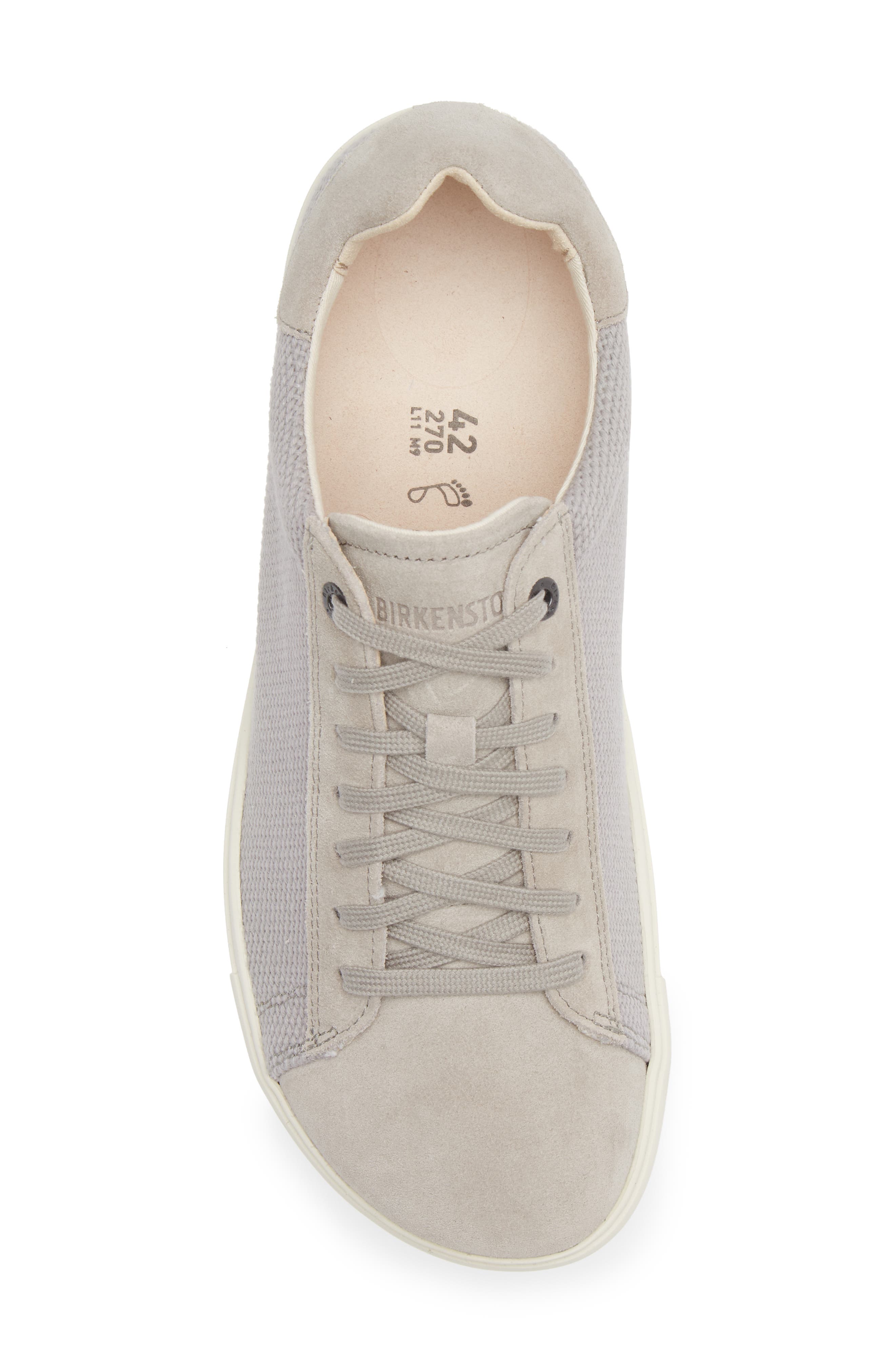 Birkenstock Bend Low Top Sneaker, Alternate, color, Whale Gray Canvas