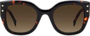 Carolina Herrera 51mm Gradient Square Sunglasses